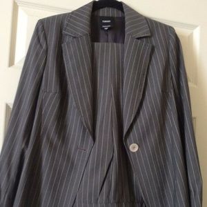 Pinstripe Suit